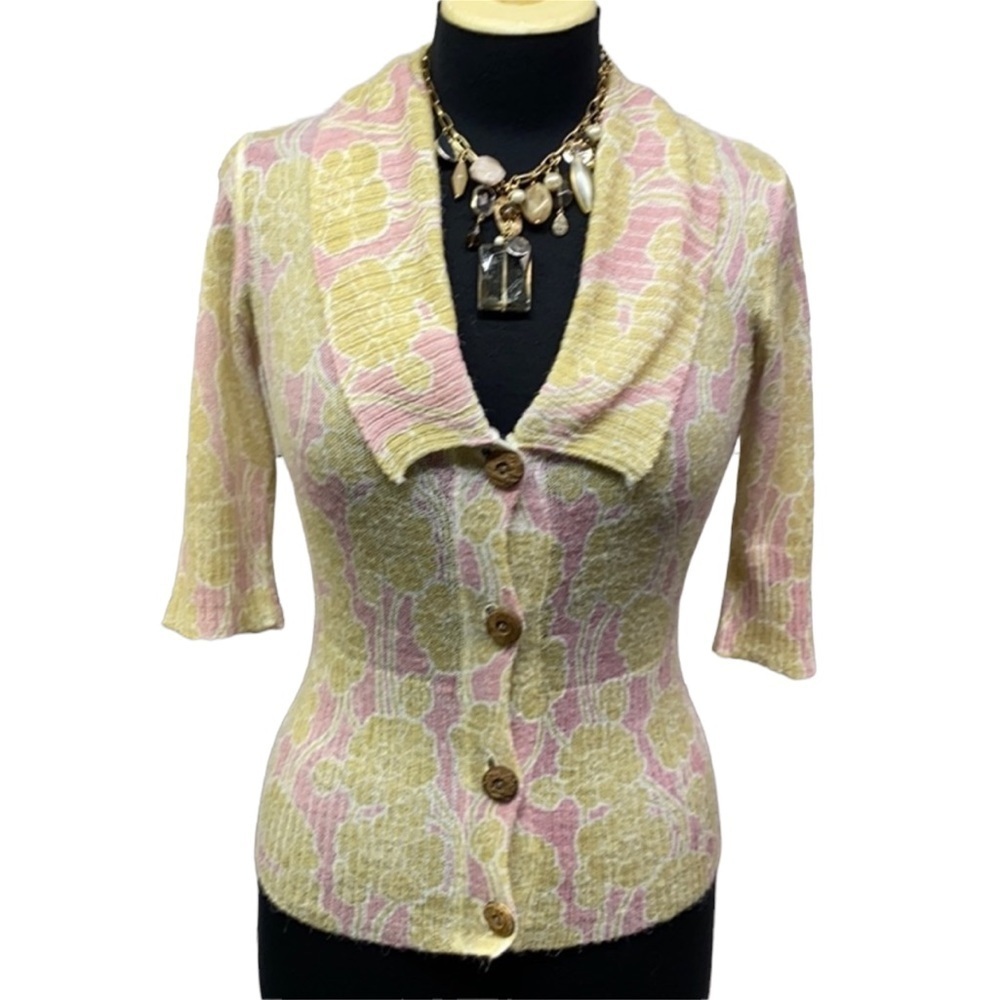 Fossil Floral Knit Blouse